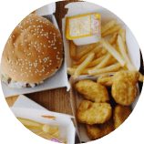 Dieta pobre en minerales y nutrientes