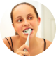 Limpiar muy bien los dientes
