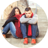 Seria dificultad para poner límites en la relación