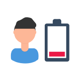 disminución de la energía