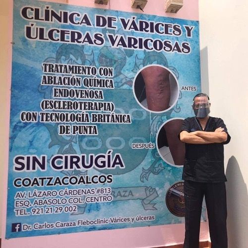 Carlos Clemente Caraza Martínez, Angiologo en Coatzacoalcos | Agenda una cita online