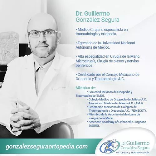 Guillermo González Segura, Ortopedista en Guadalajara | Agenda una cita online