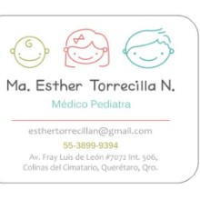 María Esther Torrecilla Navarrete, Pediatra en Santiago de Querétaro | Agenda una cita online