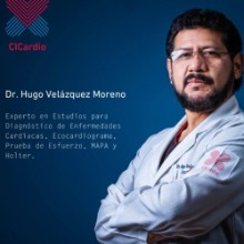 Hugo Velázquez Moreno, Cardiólogo en Naucalpan de Juárez | Agenda una cita online