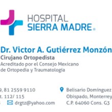 Victor Alfredo Gutierrez Monzon, Ortopedista en Monterrey | Agenda una cita online