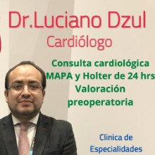 Luciano Dzul Gutiérrez, Cardiólogo Intervencionista en Iztapalapa | Agenda una cita online