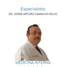 Jorge Arturo Camacho Rojo, Médico Internista en Guadalajara | Agenda una cita online