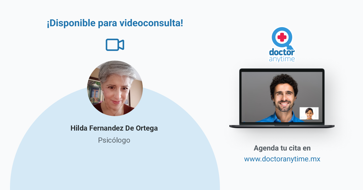 Hilda Fernandez De Ortega, Psicólogo en Puebla Agenda una cita online